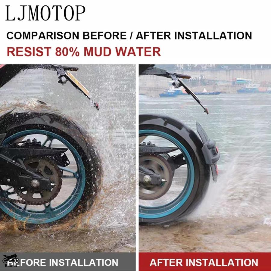 並行輸入品】 バイク リア フェンダー 泥除け スプラッシュ ガード