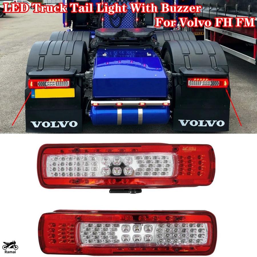 並行輸入品 ボルボ FH FM LED トラック テールライト Buzzer リア