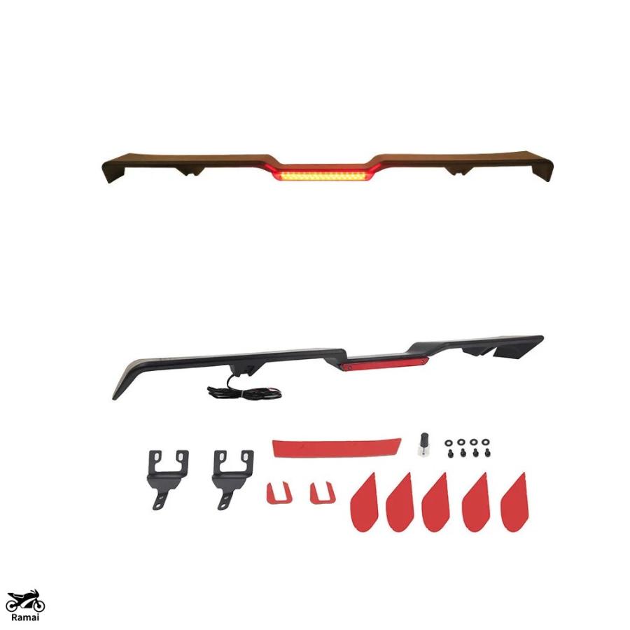 並行輸入品 ジープ 07-17 JK ラングラー リア スポイラー ウィング 