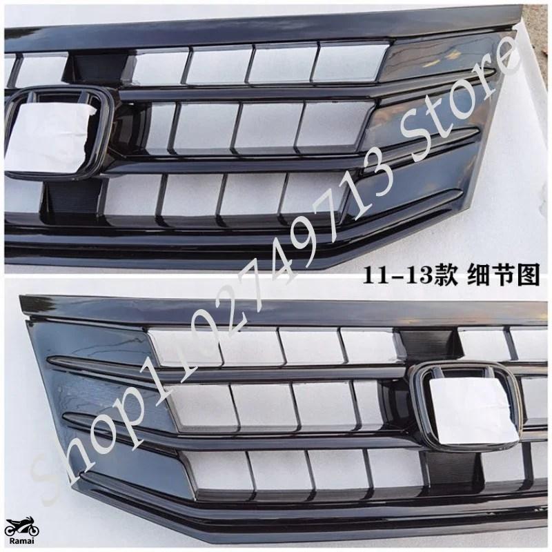【並行輸入品】 ホンダ クロスツアー 2011年-2016年 1PC つやあり ブラック B フロント グリル グリル レーシング グリル Direct カスタム パーツの画像