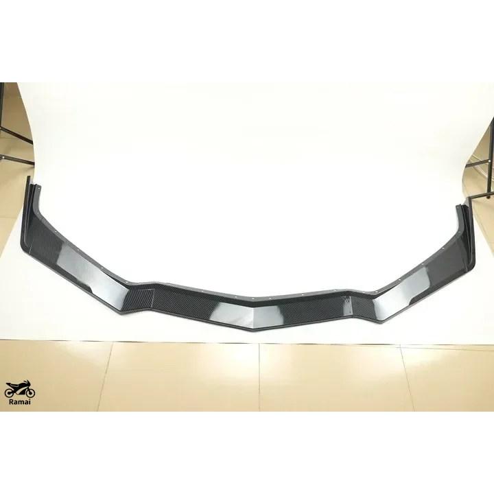 並行輸入品 フロント バンパー リップ スポイラー デュフューザー スプリッター シボレー コルベット C8 2020年-2023 フロント Apron Sur フロント カスタ_5
