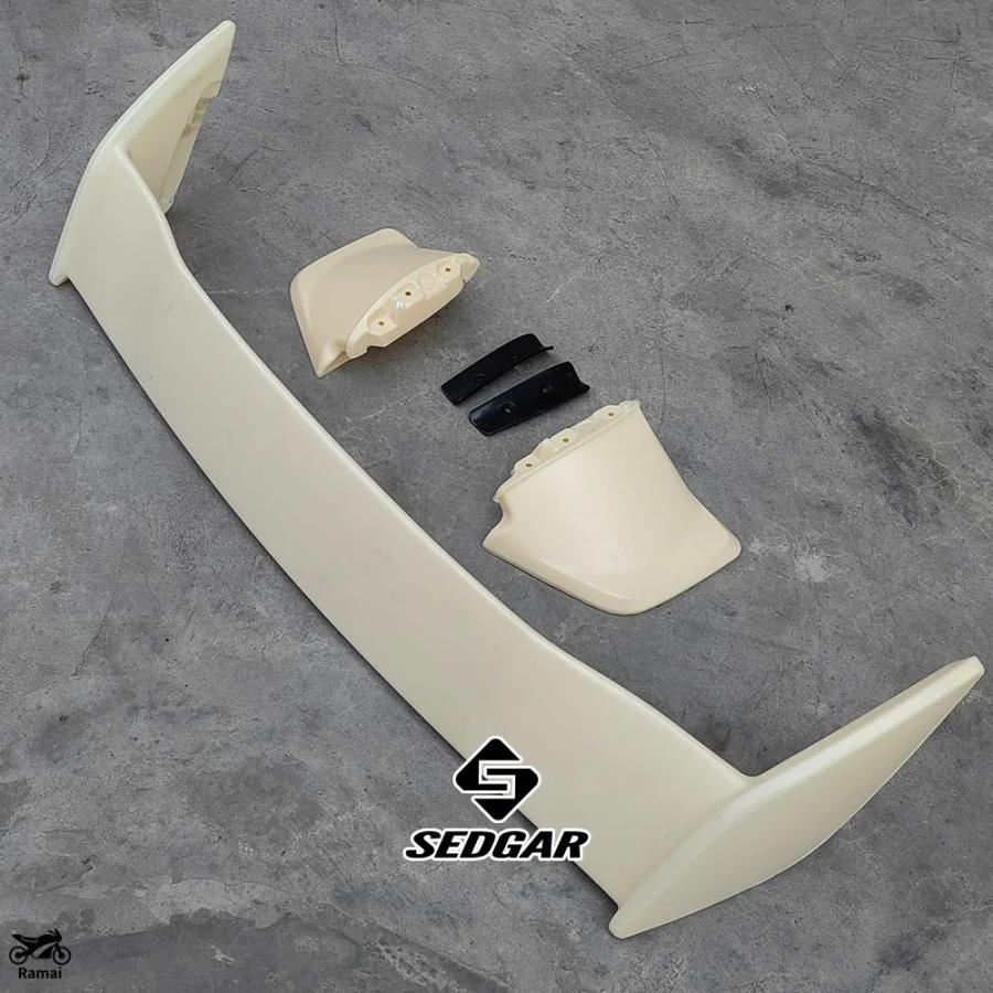 【並行輸入品】 2003年-10--2018年 スバル レガシィ トランク スポイラー Tri-Stage 未塗装 スポイラー トランク ウィング スポイラー カスタム パーツの画像