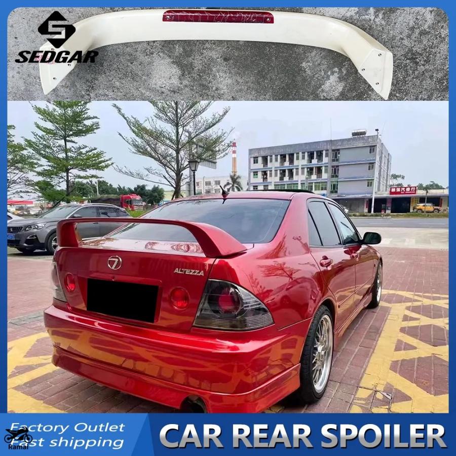 並行輸入品 1998年-2005年 レクサス IS200 IS300 アルテッツァ 生み出すことal ともし火 後押し スポイラー ブート 舞台の袖 スポイラー カスタム 一部分