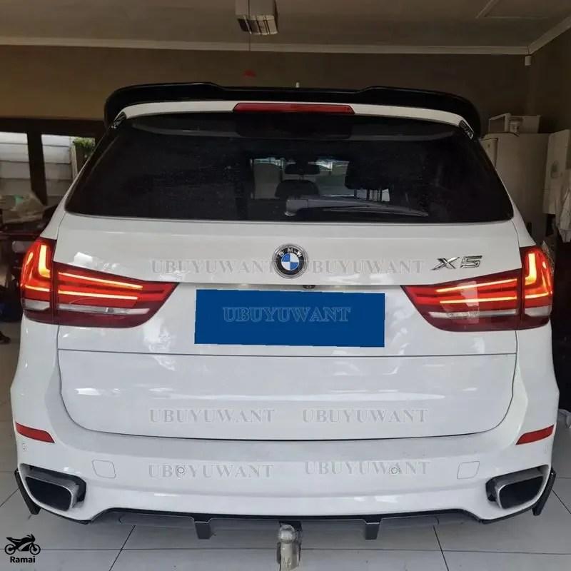 並行輸入品 BMW X5 F15 つやあり ブラック / カーボン リア トランク リップ スポイラー トップ ウィング 2014年 2015年 2016年 2017年 2018年 カスタム パ_7