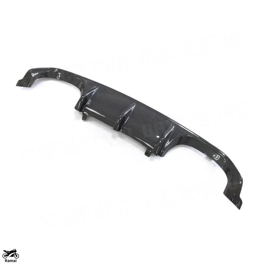 【並行輸入品】 M3 M4 カーボン リア バンパー デュフューザー リップ スポイラー BMW F80 F82 F83 2014年-2019年 FRP バンパー スポイラー キットs カスタムの画像