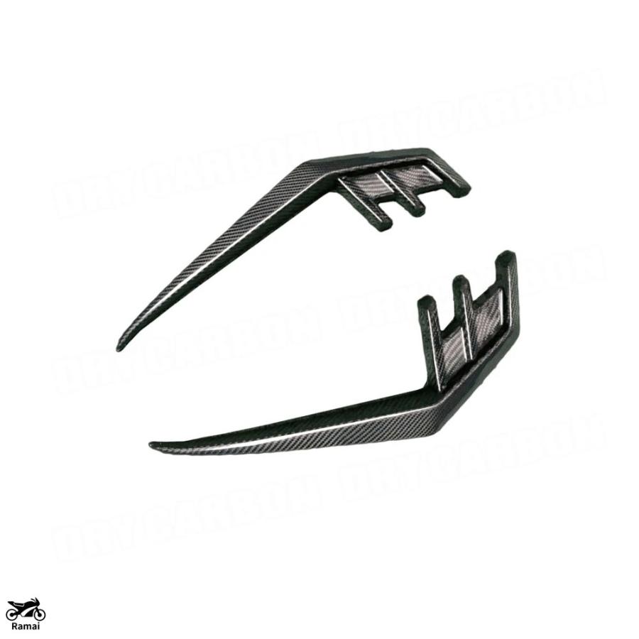 【並行輸入品】 Dry カーボン フロント バンパー フェンダー エアベント カナード スポイラー スプリッター BMW 4 シリーズ G22 G23 2021年+ キットs FRP カスの画像