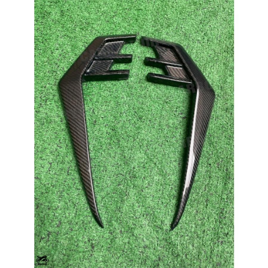 【並行輸入品】 Dry カーボン フロント バンパー フェンダー エアベント カナード スポイラー スプリッター BMW 4 シリーズ G22 G23 2021年+ キットs FRP カスの画像