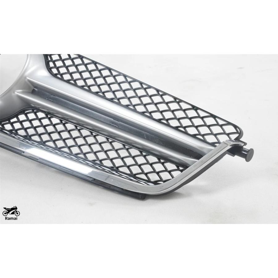【並行輸入品】 フロント グリル バンパー フード メッシュ センター レーシング グリル ベンツ C63 AMG 2012年 2013年 2014年 カスタム パーツの画像