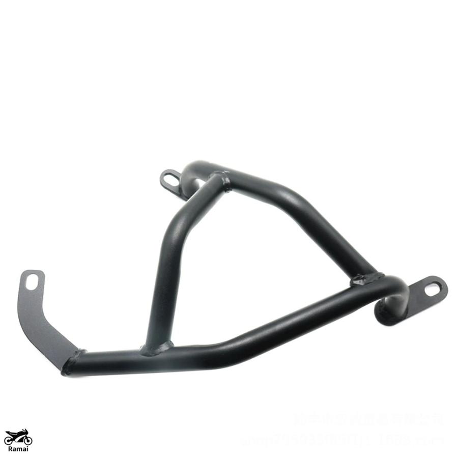 並行輸入品 カーボン スチール エンジン ガード クラッシュバー プロテクター ブラケット カワサキ Z400 Z250 2018年-2024 カスタム パーツ_5
