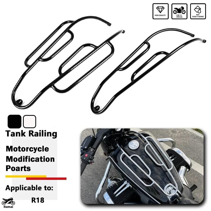 【並行輸入品】 バイク タンク Railing ラゲッジ ラック ガソリン プロテクト パネル ブラケット フロント Shelf BMW ...