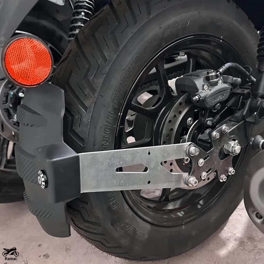 並行輸入品 バイク フェンダー リア ホイール カバー 泥除け
