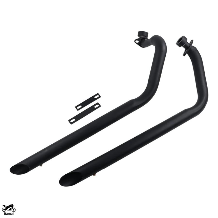 並行輸入品】 バイク エキゾースト サイレンサー Slash Cut マフラー
