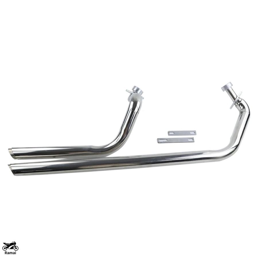 並行輸入品】 バイク エキゾースト サイレンサー Slash Cut マフラー