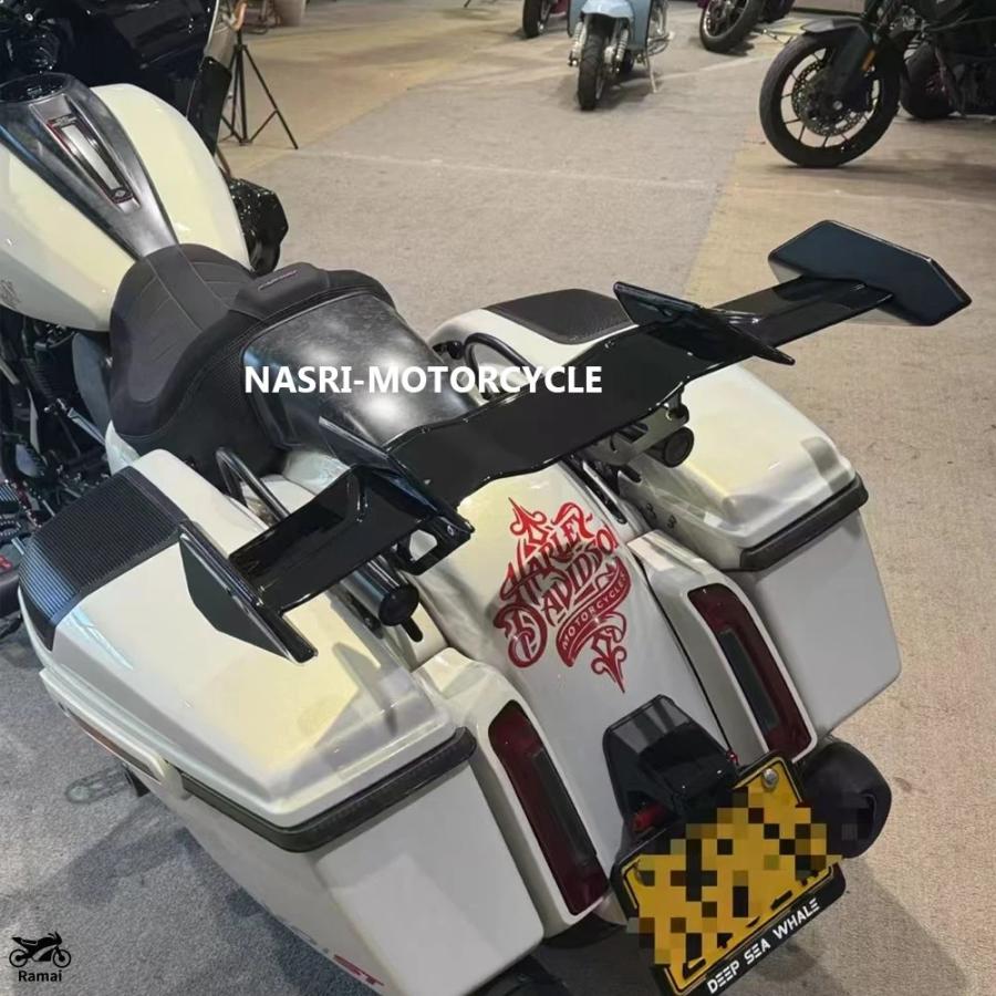 並行輸入品 バイク リア スポイラー テール ウィング スプリッター