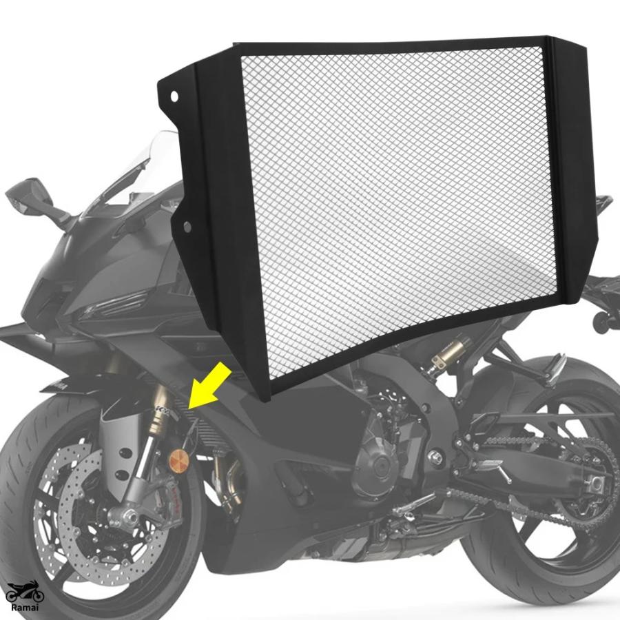 並行輸入品】 YZFR9 YZF R9 2025 YZF-R9 2024 バイク ラジエーター