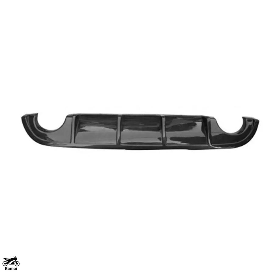 【並行輸入品】 カーボン / FRP リア デュフューザー リップ スポイラー Q50 Q50S セダン 4 ドア スタンダード スポーツ 2014年-2017年 add on バンパー カバーの画像