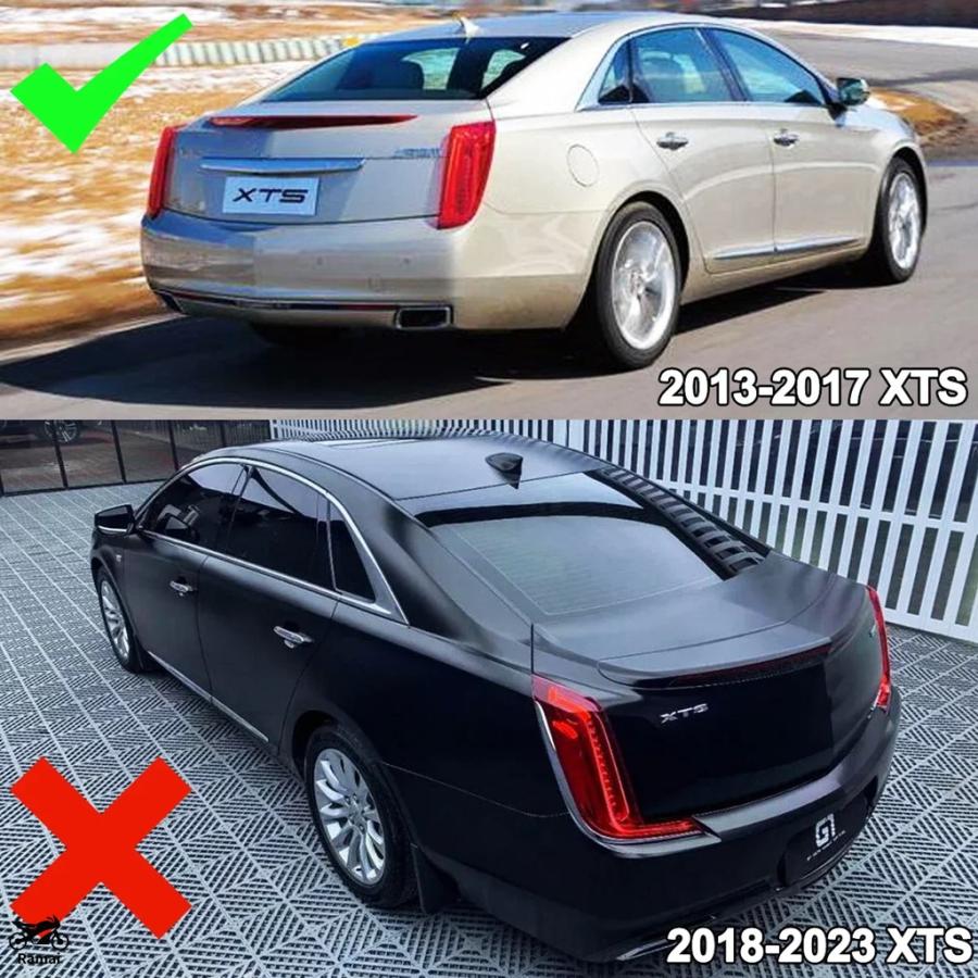並行輸入品 V リア トランク ウィング スポイラー カーボン キャデラック XTS 2013年-2017年 カスタム パーツ_2