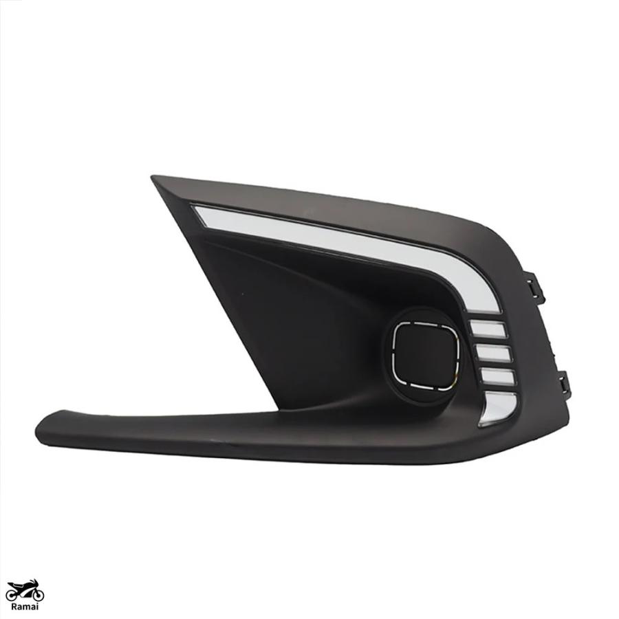 並行輸入品 1 セット LED フォグ ライト デイライト 走行 ランプ DRL バンパー カバー ホンダ シビック セダン/ハッチバック 2022年+ カスタム パーツ_4