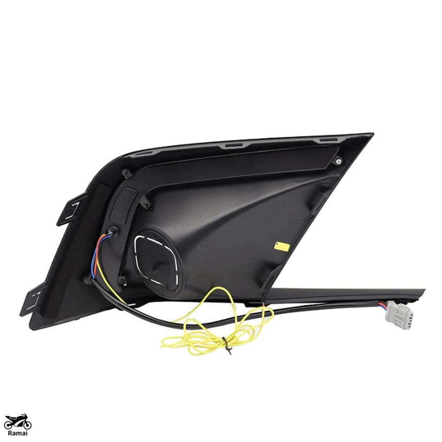 並行輸入品 1 セット LED フォグ ライト デイライト 走行 ランプ DRL バンパー カバー ホンダ シビック セダン/ハッチバック 2022年+ カスタム パーツ_5