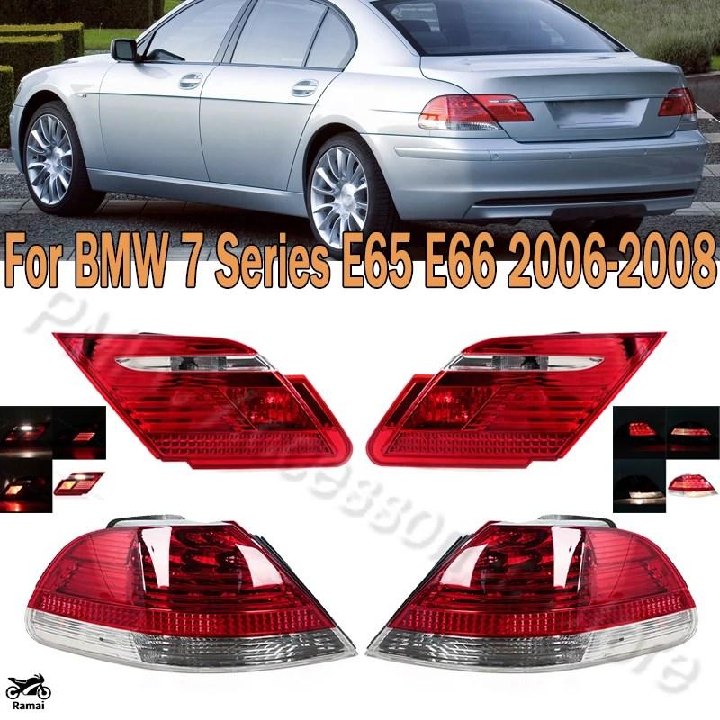 並行輸入品 テールライト アセンブリ ブレーキ ライト ウィンカー フォグ ランプ BMW 7 シリーズ E65 E66 2006年-2008年 63216937516 63216938517 カスタム_5