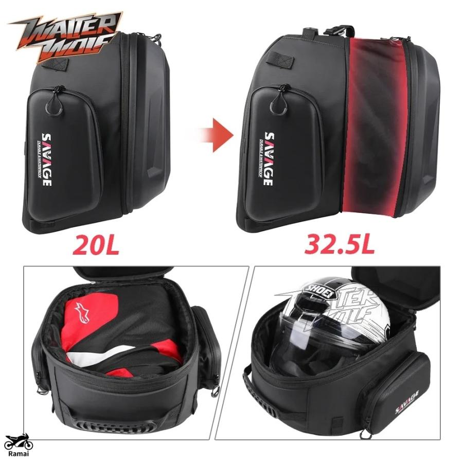 並行輸入品】 2025 バイク テール バッグ リア シート ヤマハ