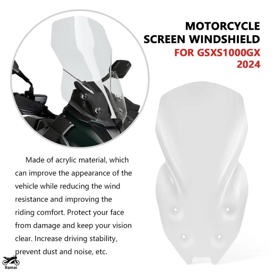 並行輸入品 GSX-S1000GX 2024 GSX S1000 GX 2025 バイク 風防