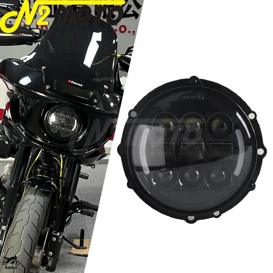 並行輸入品 5.75インチ LED ヘッドライト ブラケット ハーレー