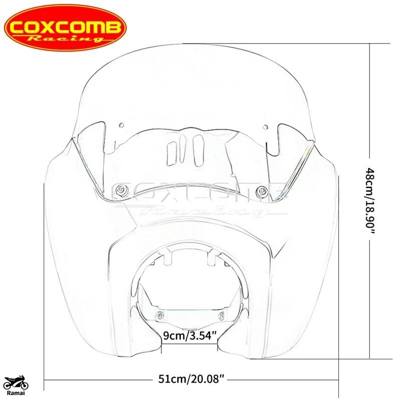 並行輸入品 バイク フロント ヘッドライト フェアリング カウル