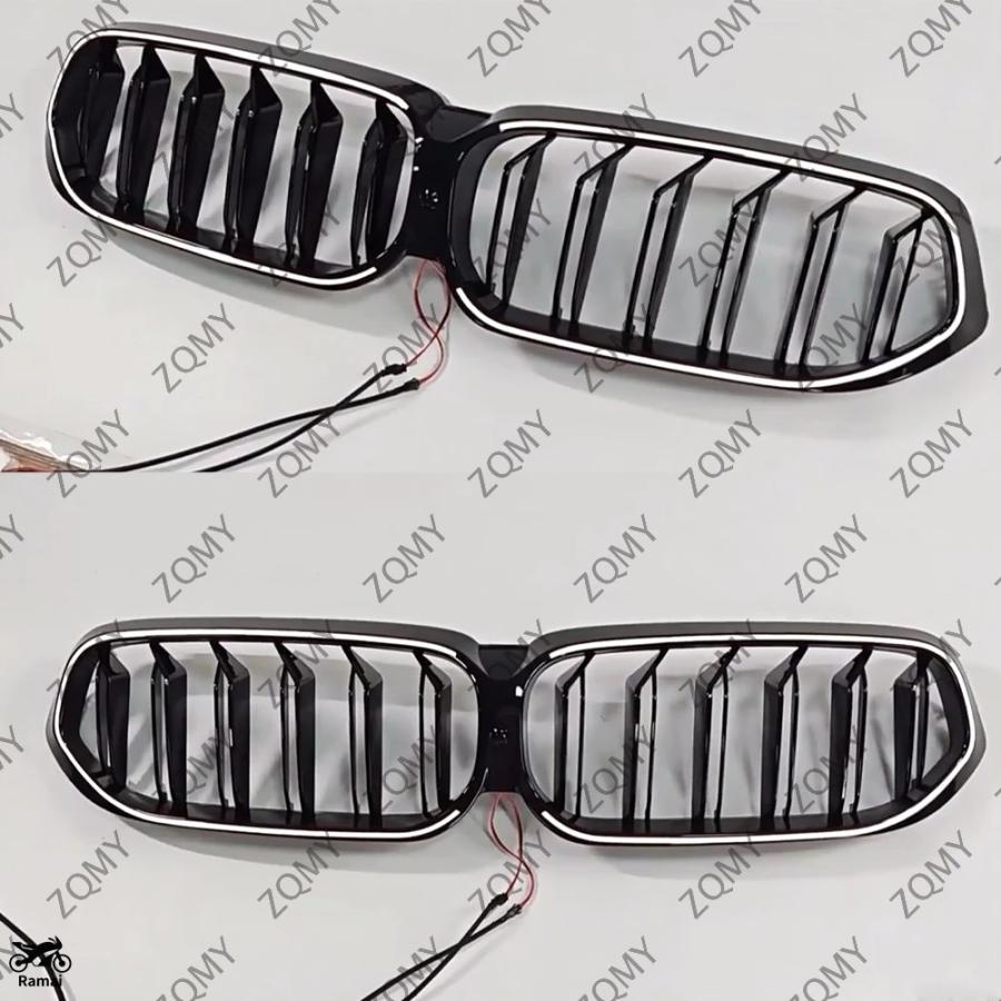 並行輸入品 BMW 6 シリーズ GT G32 2021年-2025 4-ドアs セダン LED ホワイト ライト キドニー グリル フロント バンパー グリル カスタム パーツ_5