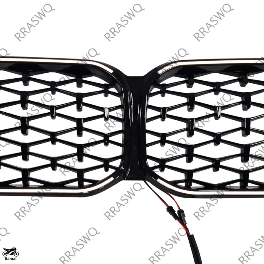 並行輸入品 フロント グリル バンパー グリル LED ライト BMW 2 シリーズ F44 220i 225i M235i M240i 4 ドアs 2021年-2024 グリル カスタム パーツ_5