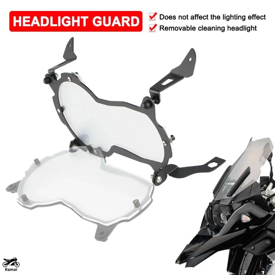 並行輸入品 R1200GS バイク ヘッドライト プロテクター ガード レンズ