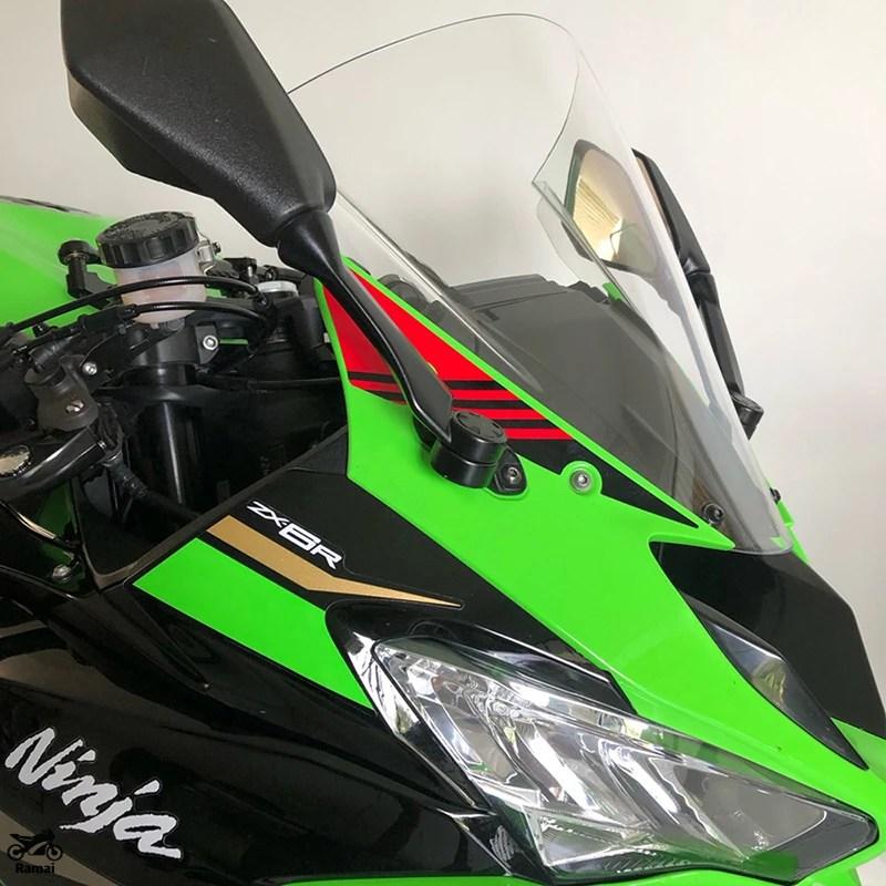 風防 並行輸入品】 ZX4RR ZX4R 風よけ 風防 ウインドシールド 風防