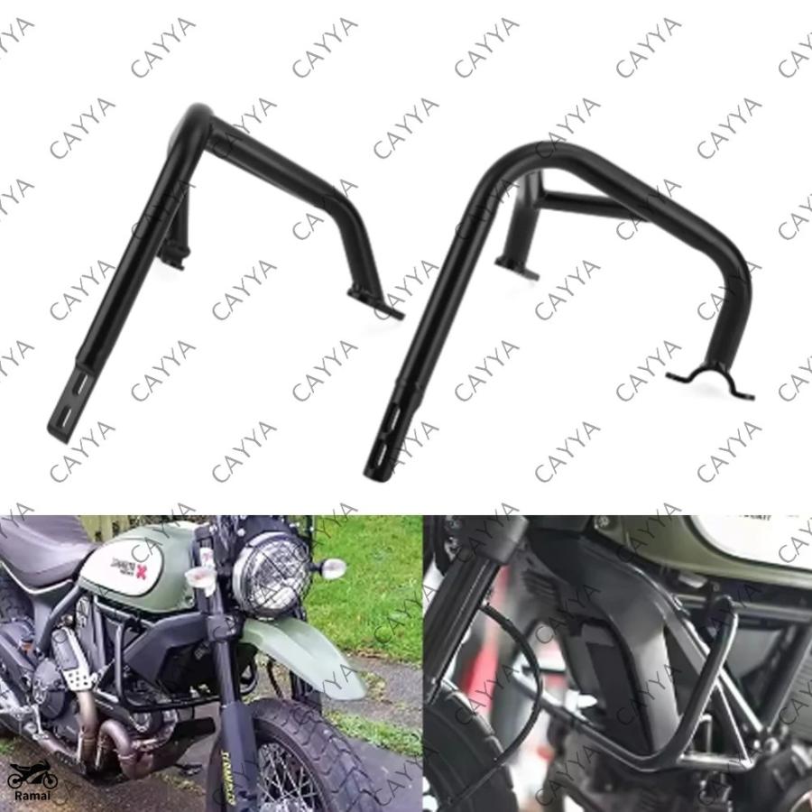 並行輸入品 Sixty2 バイク バンパー エンジン ガード クラッシュバー ドゥカティ スクランブラー アーバン エンデューロ Full Throttle Icon カスタム パー_1