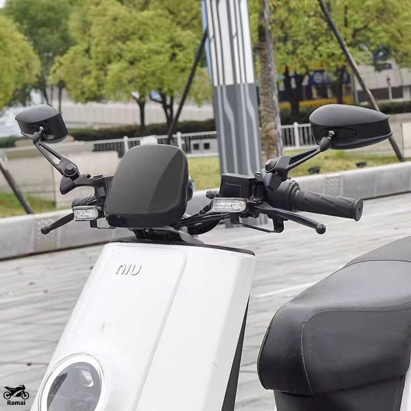 並行輸入品 ヤマハ NMAX 125 150 155 160 NMAX155 サイド ミラー Anti Glare ブルー ミラー Big View リア バイク カスタム パーツ_3