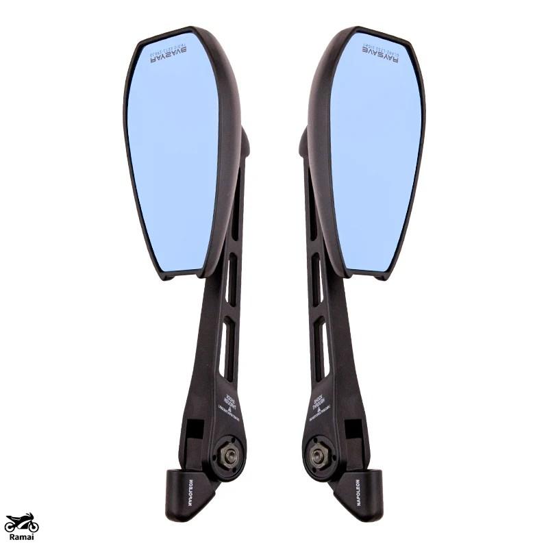 並行輸入品 ヤマハ NMAX 125 150 155 160 NMAX155 サイド ミラー Anti Glare ブルー ミラー Big View リア バイク カスタム パーツ_5