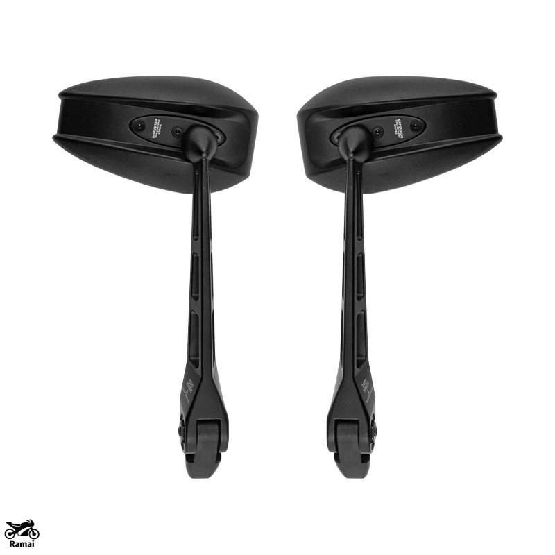 並行輸入品 ヤマハ NMAX 125 150 155 160 NMAX155 サイド ミラー Anti Glare ブルー ミラー Big View リア バイク カスタム パーツ_7
