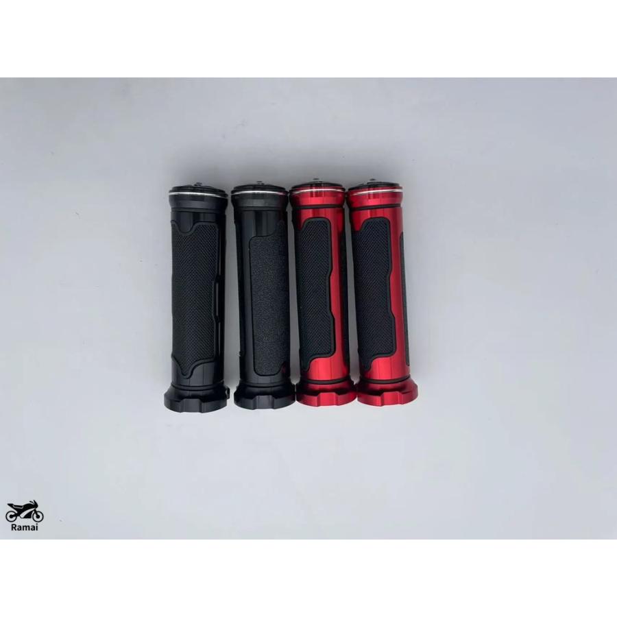 並行輸入品】 7/8''バイク グリップ ハンド ゴム 滑り止め マウントain