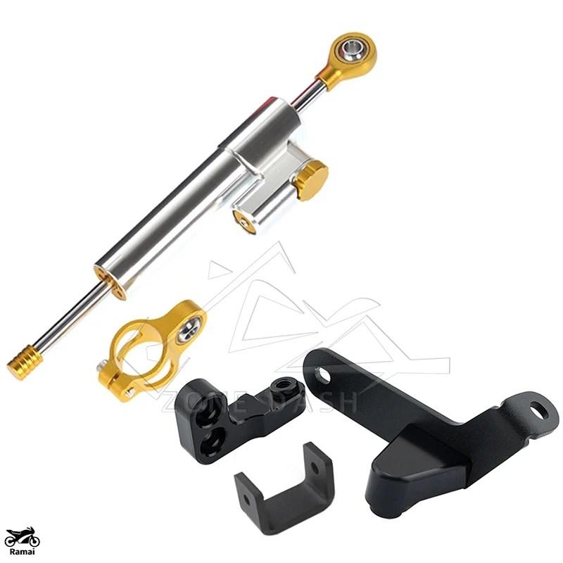 【並行輸入品】 バイク スタビライザー st 125 dax 125 ステアリング ダンパー ブラケット CNC キット ST125 DAX125 ホンダ カスタム パーツ_14