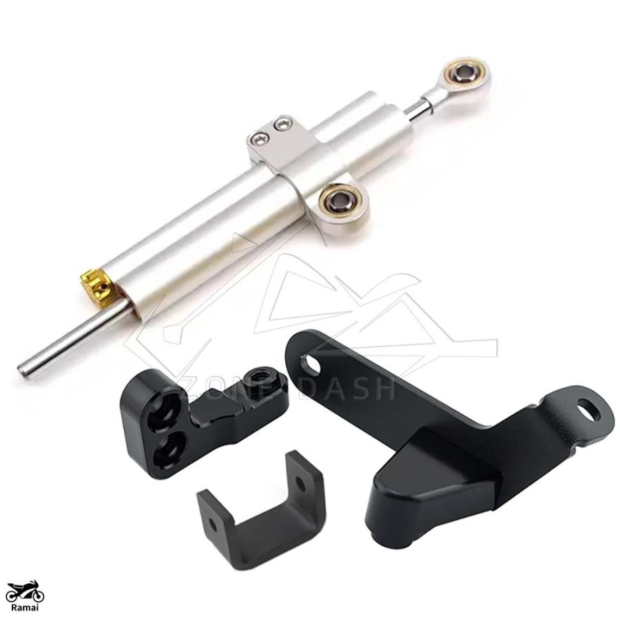 【並行輸入品】 バイク スタビライザー st 125 dax 125 ステアリング ダンパー ブラケット CNC キット ST125 DAX125 ホンダ カスタム パーツ_17