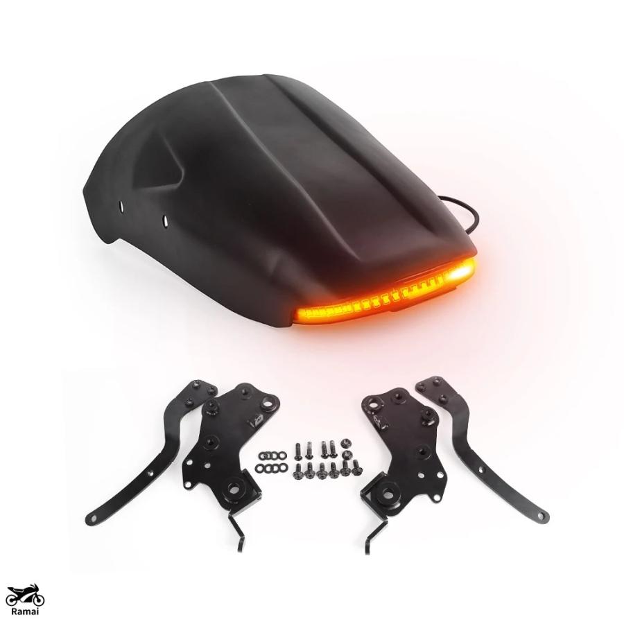 並行輸入品 リア フェンダー LED ライト キット ホンダ レブル 250 300