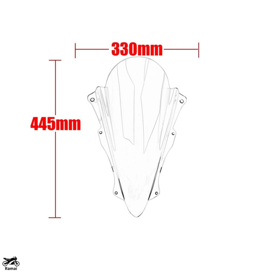 並行輸入品】 ZX4RR ZX4R 風よけ 風防 ウインドシールド 風防