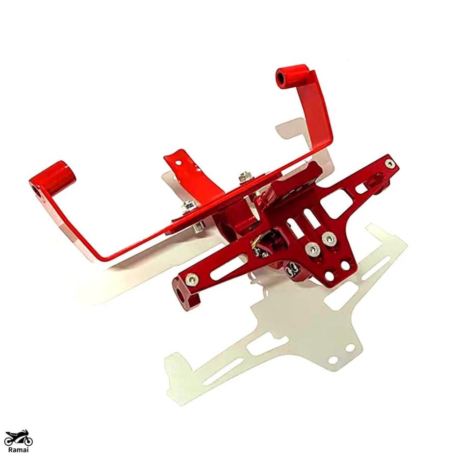 並行輸入品 フィット Italjet Dragster 200 / 250i / 125 / 400 プレート ブラケット ウィンカー ブラケット プレート ランプ Italjet Dragster カスタム_9