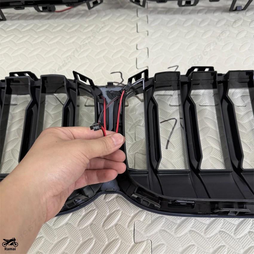 並行輸入品 LED ライト フロント バンパー キドニー グリル BMW 2