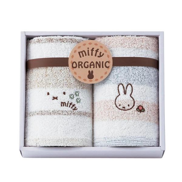 ミッフィー オーガニックコットンウォッシュタオル2P【rm24090fcb014】 | 