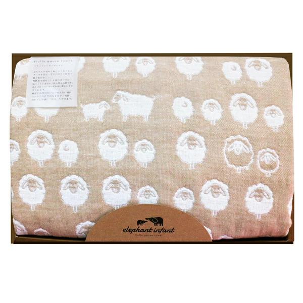 エレファント インファント フラッフィー 6重ガーゼバスタオル【rm24124fcb085】 | 
