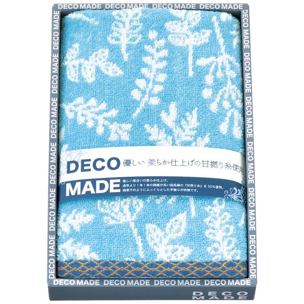 DECO MADE DMリーバス フェイスタオル ブルー【rm24006fcb080】 | 