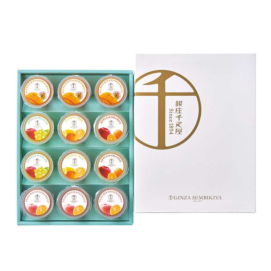 【メーカー直送】銀座千疋屋 銀座フルーツジュレ【rm24008fcb097】 |  | 01