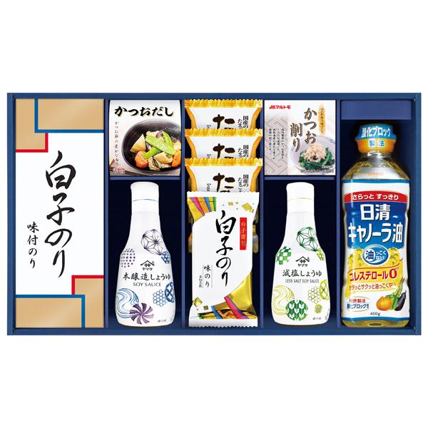 ヤマサ鮮度しょうゆ&白子のり詰合せ【rm268168c02】 | 