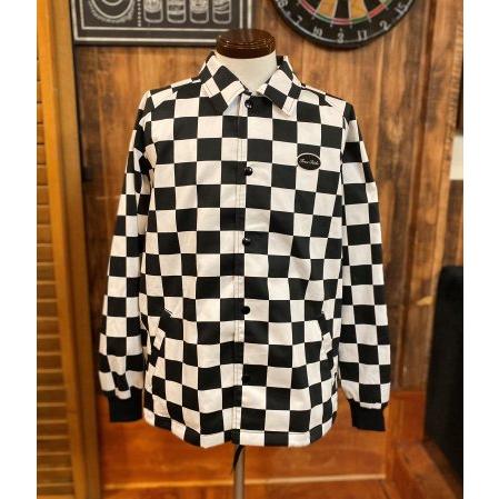 【CALIFORNIA LINE】チェッカーコーチジャケット　カリフォルニアライン　スカルフライト　ランブル | SKULL FLIGHT