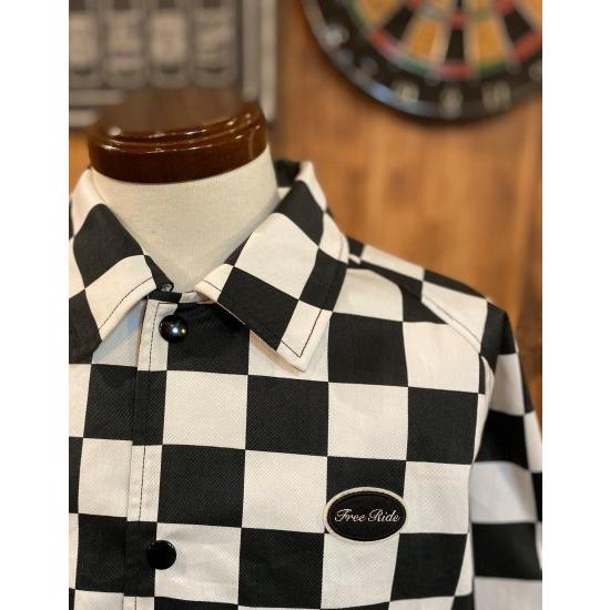 【CALIFORNIA LINE】チェッカーコーチジャケット　カリフォルニアライン　スカルフライト　ランブル | SKULL FLIGHT | 03